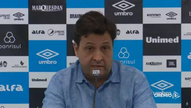 Presidente do Grêmio culpa arbitragem por posição na zona do rebaixamento e planeja ida à CBF Alberto Guerra do Grêmio