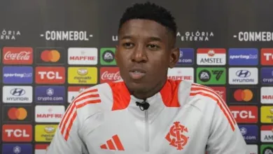 Ex-jogador do Inter aplaude Vitão por atitude no sábado: "Só tu teve coragem" Vitão pelo Inter