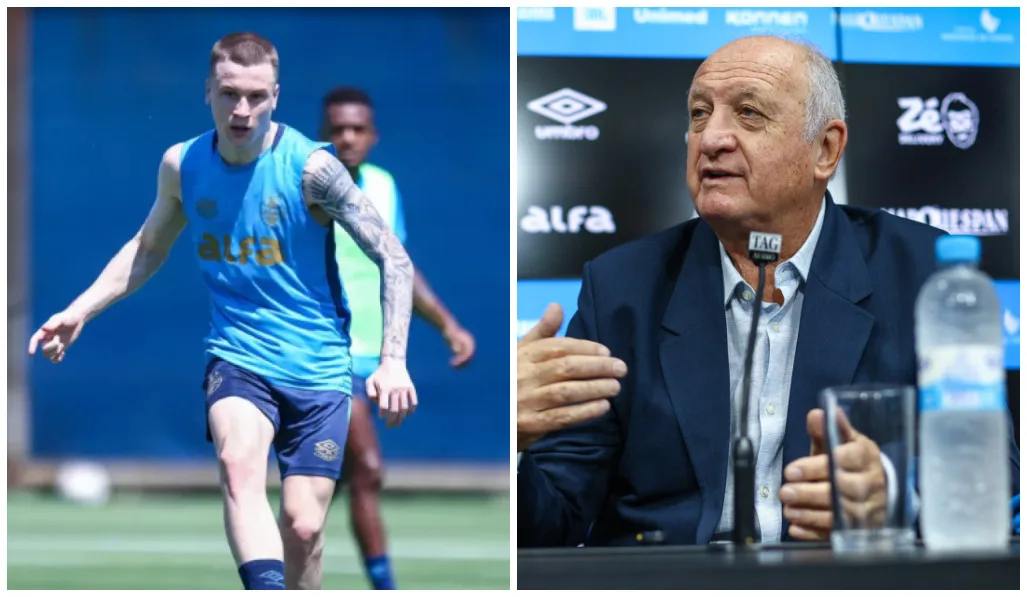 Igor Serrote revela enorme alegria de Felipão com vitória do Grêmio: "Nos contagia" Felipão Grêmio