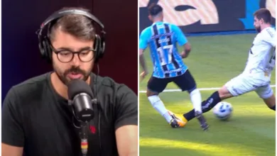 Diori Vasconcelos avaliou lances de Grêmio x Santos