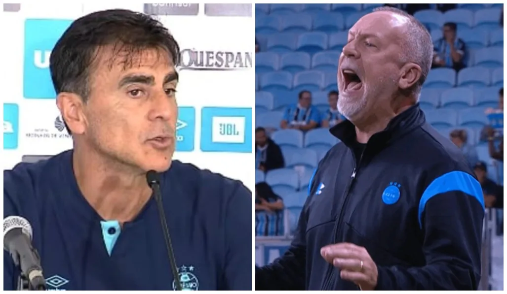 Herança de Quinteros: Mano alertou jogadores do Grêmio para "se cuidarem" com a mudança Grêmio de Quinteros e Mano