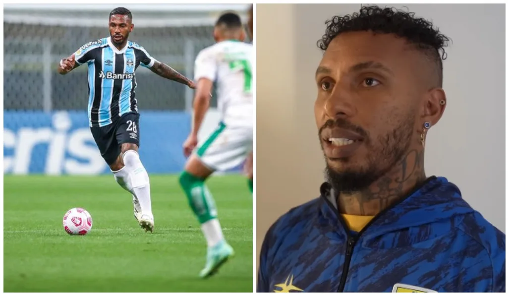 Liberado, Paulo Miranda cita o Grêmio e revela aprendizado: "Que os jovens não façam" Paulo Miranda ex-Grêmio