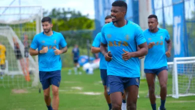 O zagueiro Jemerson em um dos recentes treinamentos do Grêmio - Foto: Cristiano Oliveski/Grêmio