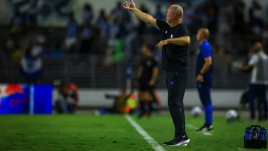 Mano Menezes celebra parceria com Felipão no Grêmio, mas diz: "Decisões são minhas" Mano Menezes, treinador do Grêmio durante CSA x Grêmio no Brasileirão 2025 - Foto Lucas Uebel/Grêmio