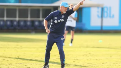 Grêmio vai jogar neste domingo contra o Santos - Foto: Angelo Pieretti/Grêmio