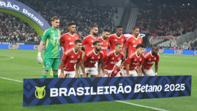 Inter reclamou de pênalti em Wesley - Foto: Ricardo Duarte/Inter