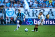 Îgor Serrote vem tendo chances como titular do Grêmio