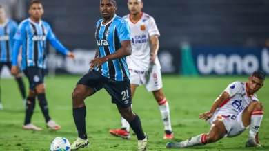 Novo Gladiador? Publicação de emissora sobre Jemerson surpreende torcida do Grêmio Jemerson, Grêmio (Lucas Uebel/Grêmio)