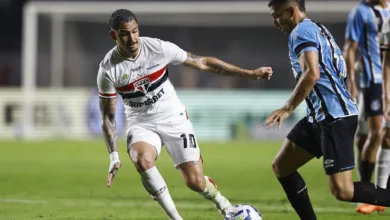 Luciano contra o Grêmio