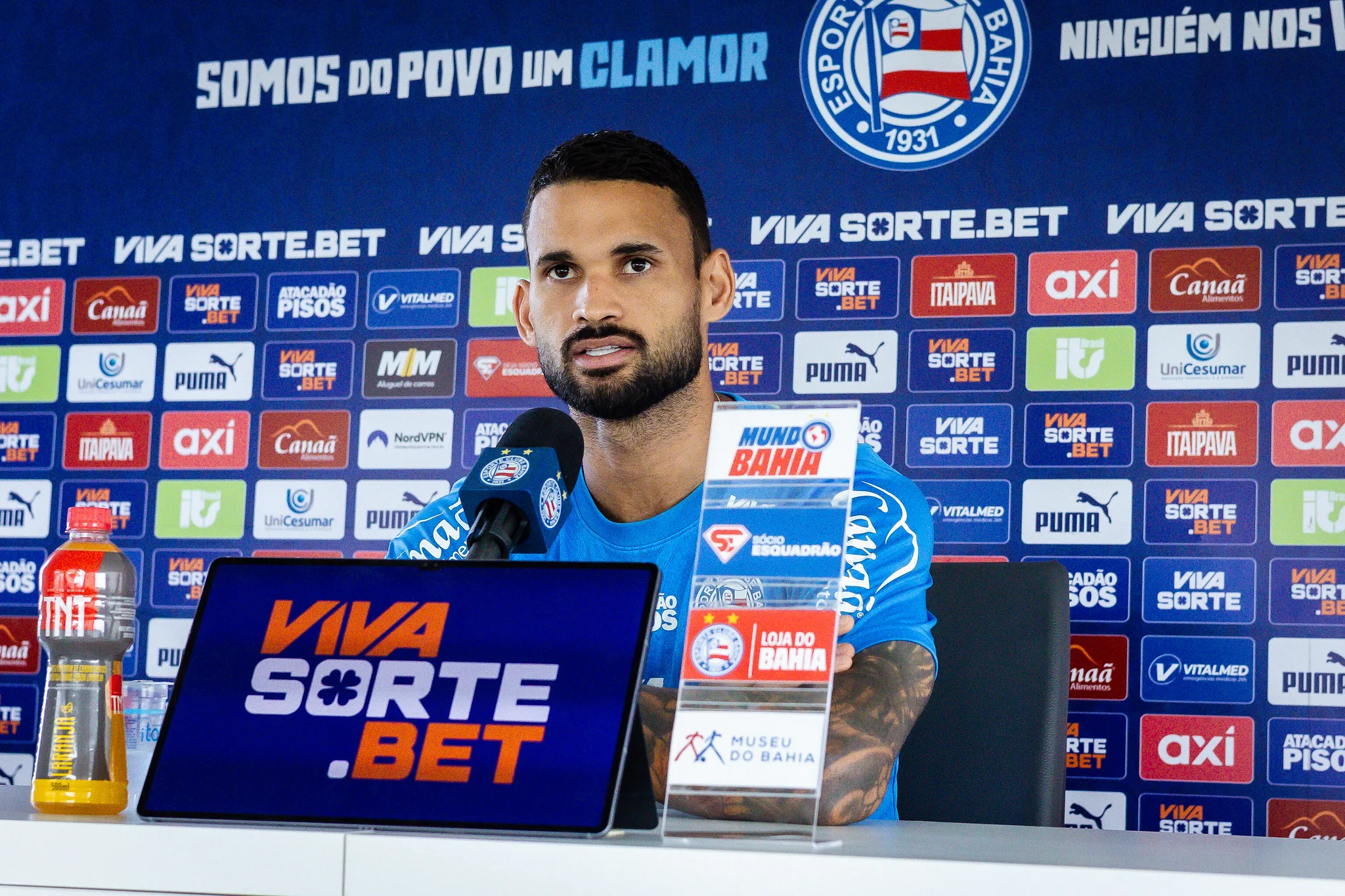 De olho no rival: como o Bahia pode encarar o Grêmio antes da decisão diante do Inter no Beira-Rio Willian José, Bahia