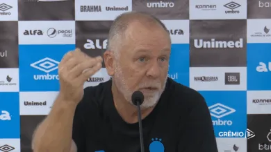 Mano Menezes, em entrevista coletiva de imprensa, após CSA 3x2 Grêmio - Brasileirão 2025 - Foto: YouTube/Grêmio TV
