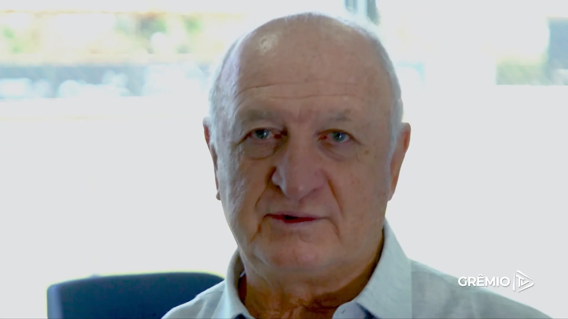 Primeiro ato: Felipão teve conversa específica com três jogadores na primeira semana Felipão, coordenador técnico do Grêmio - 2025 Foto: YouTube/Grêmio TV