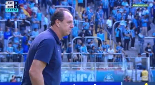 Rogério Ceni detona arbitragem e CBF após derrota do Bahia para o Grêmio Rogério Ceni, Grêmio x Bahia