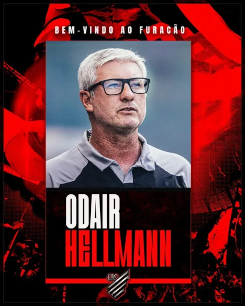 Ex-Inter, Odair Hellmann retorna ao Brasil e é anunciado por clube da Série B