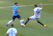Grêmio venceu o Santos na Arena