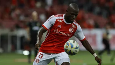 Enner Valencia jogando pelo Inter