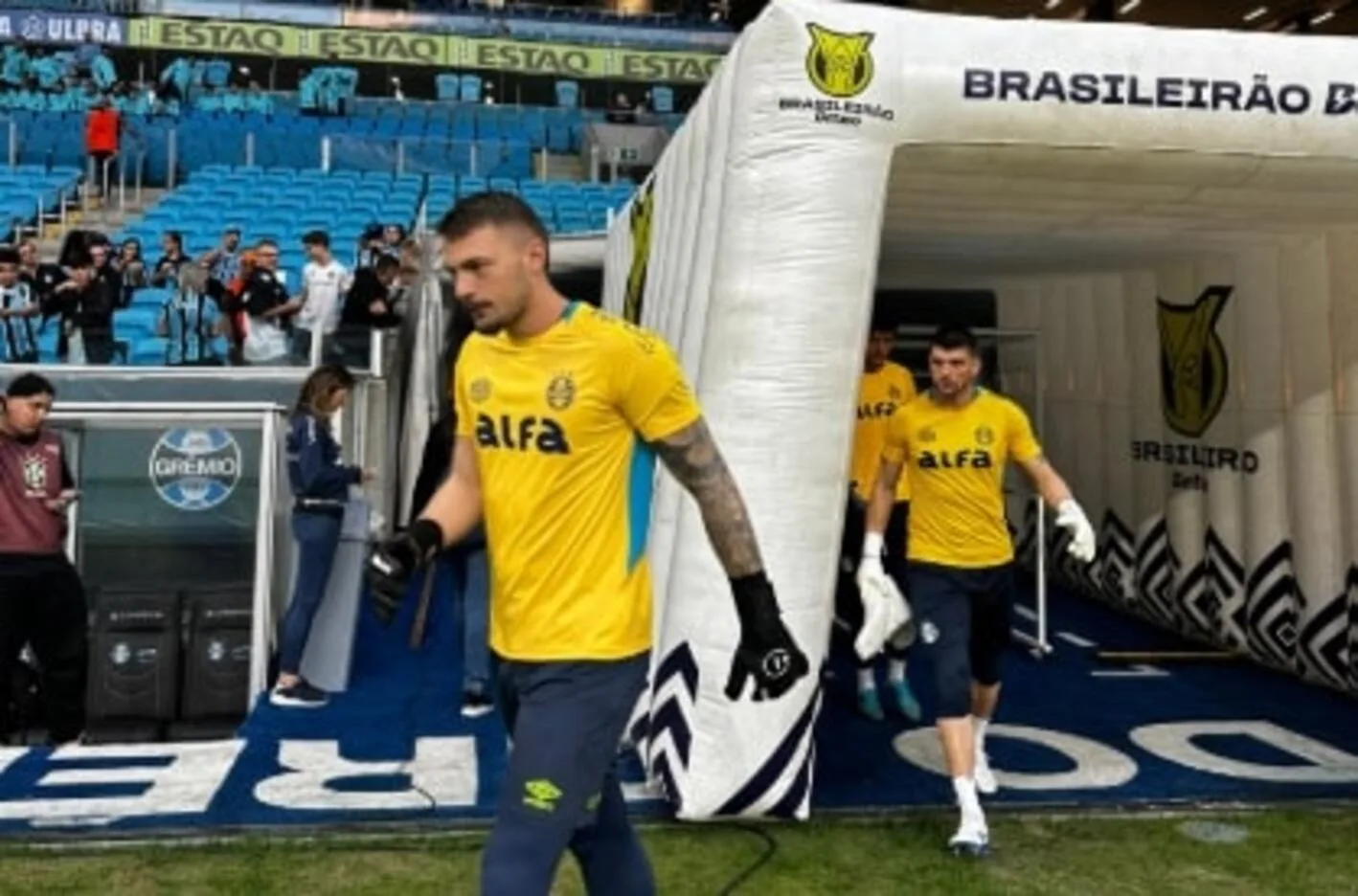 Palmeiras apresenta proposta oficial por goleiro do Grêmio, revela site Grêmio