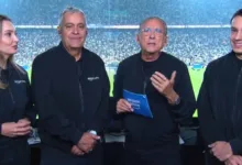 Galvão Bueno narrou Corinthians 4x2 Inter pela Amazon Prime, jogo válido pelo Campeonato Brasileiro
