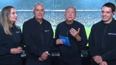 Galvão Bueno narrou Corinthians 4x2 Inter pela Amazon Prime, jogo válido pelo Campeonato Brasileiro