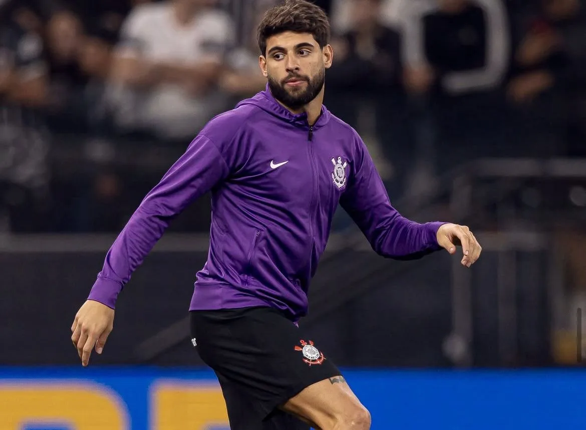 Corinthians provoca Inter nas redes sociais usando publicação antiga sobre Yuri Alberto Yuri Alberto, jogador do Corinthians em partida contra Inter