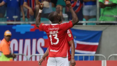 Enner Valencia pelo Inter Bahia x Internacional - Conmebol Libertadores - 03/04/2025