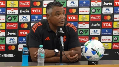 Roger Machado, entrevista de imprensa após a derrota do Inter por 3x1 para o Atlético Nacional, na Colômbia