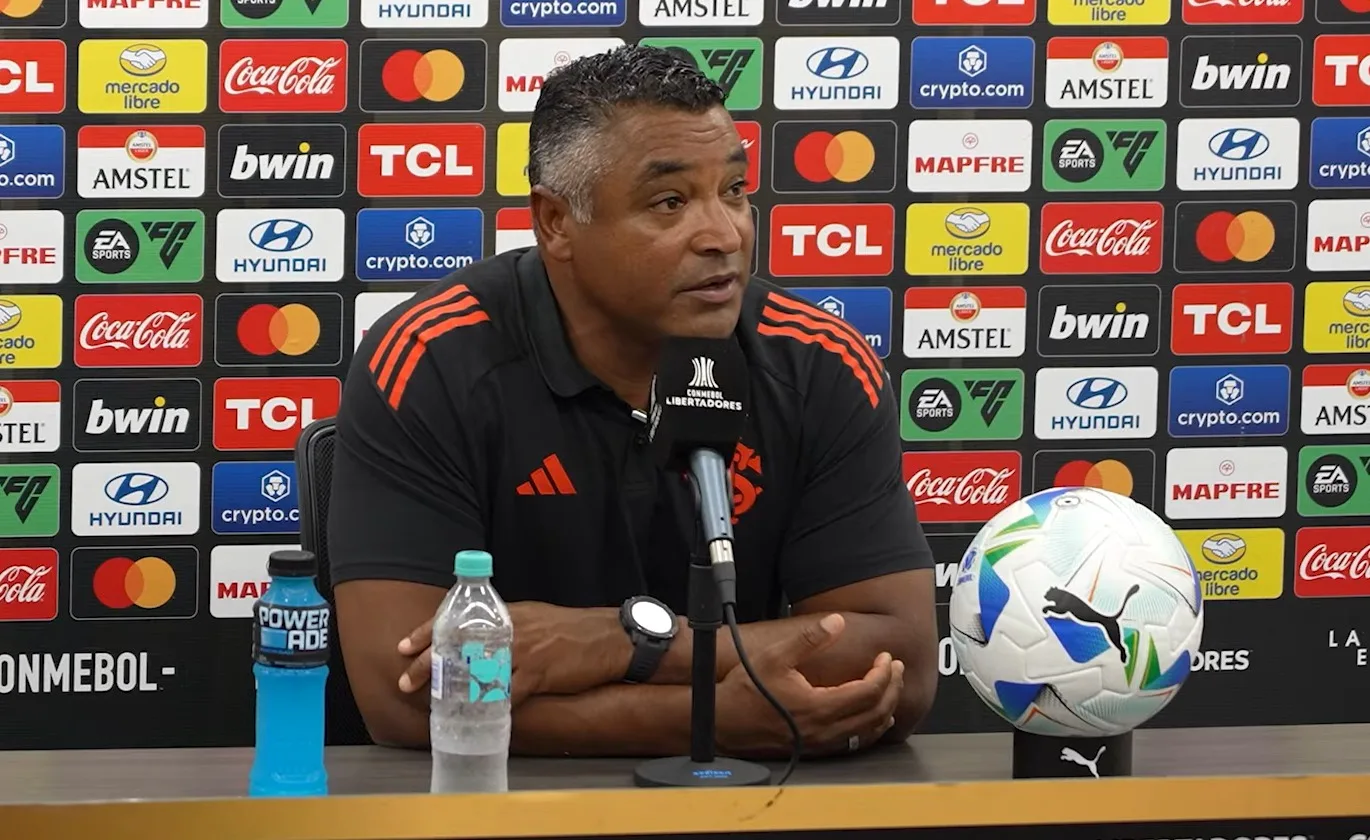 "Não concordo com tua avaliação": a opinião que Roger rebateu depois da derrota do Inter Roger Machado, entrevista de imprensa após a derrota do Inter por 3x1 para o Atlético Nacional, na Colômbia