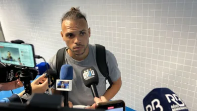 Martin Braithwaite faz forte desabafo após o empate do Grêmio em 1x1 contra o Bragantino
