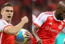 Rafael borré e Enner Valencia, no Inter