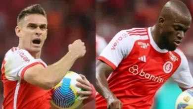 Rafael borré e Enner Valencia, no Inter