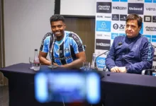 Jemerson e Alberto Guerra em entrevista coletiva