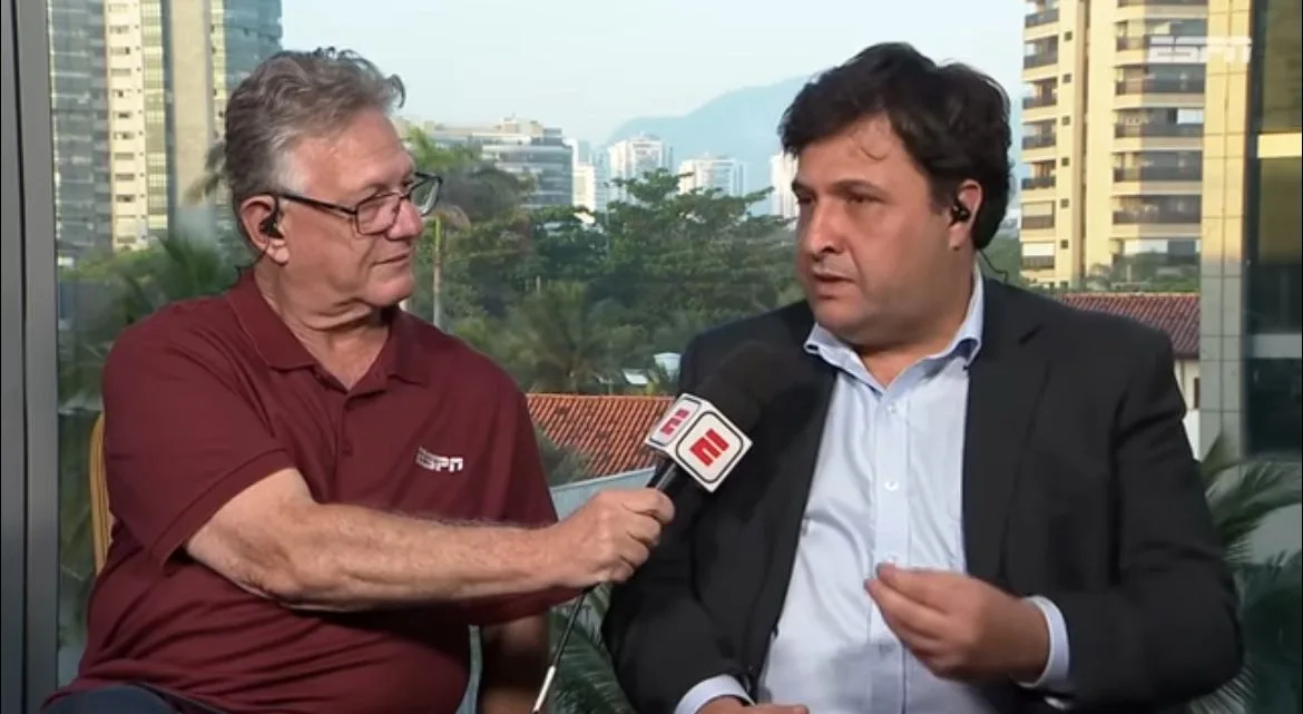 Presidente do Grêmio cita número surpreendente de Mano e lamenta: "Não dá para fazer futebol assim" Guerra, presidente do Grêmio