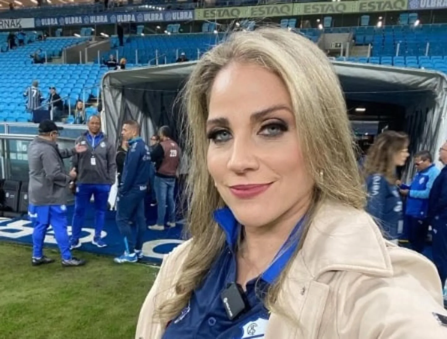 Após passar pelo Grêmio, presidente do CSA é vista comemorando sorteio do novo rival CSA passou pelo Grêmio