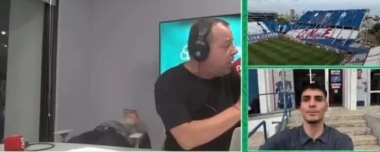 Jornalista se atrapalha em jogo do Inter, quase cai da cadeira e vira meme na web Jornalista se atrapalha em jogo do Inter, quase cai da cadeira e vira meme na web