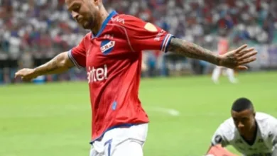 Nico López, ex-Inter, marcou para o Nacional contra o Bahia