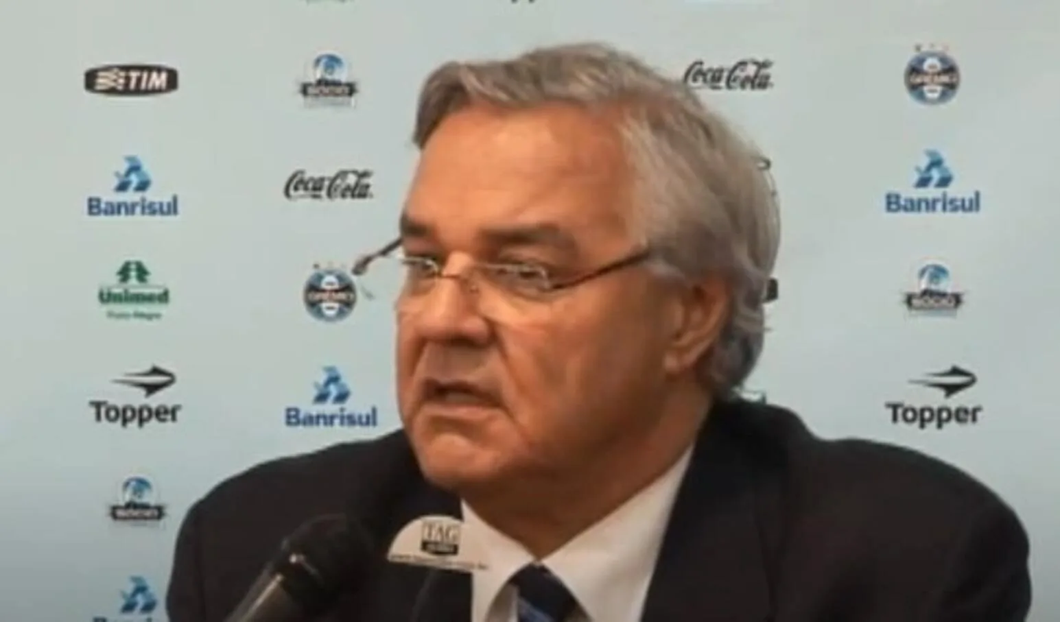 Odone relembra desafeto que acabou criando no Grêmio: "Ele tem horror a mim" Paulo Odone foi presidente do Grêmio