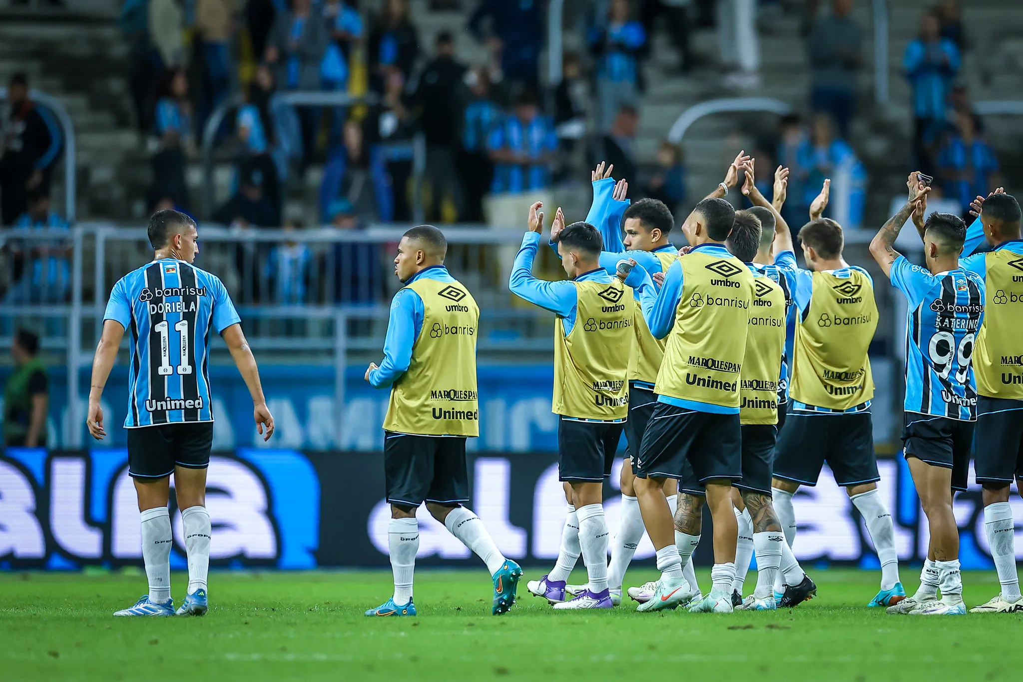 Grêmio empatou em casa