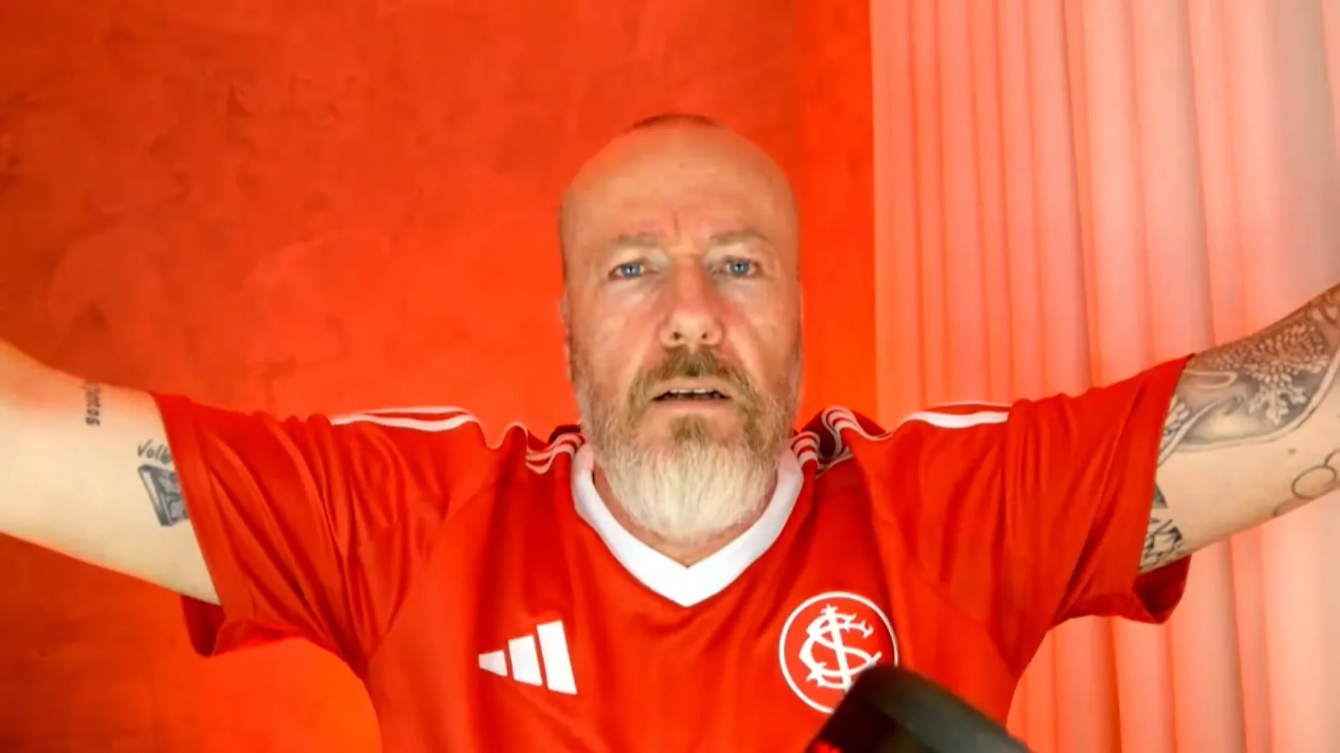 Fabiano Baldasso, comenta a derrota do Inter por 4x0 para o Botafogo no Nilton Santos (Foto: Reprodução/YouTube/Fabiano Baldasso)