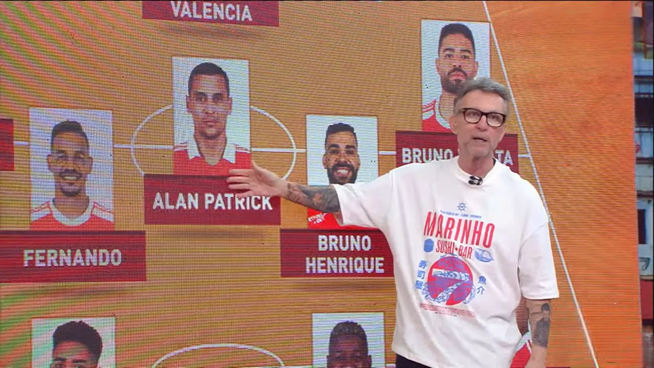 Craque Neto, Os Donos da Bola, faz revelação, elogia Alan Patrick, relembra episodio com Bernabei antes de Corinthians x Inter Foto: YouTube/Os Donos da Bola