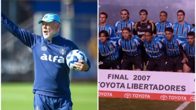 Grêmio tinha Mano Menezes em 2007