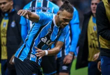 Braithwaite no empate do Grêmio