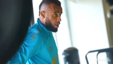 Alex Santan chega ao Grêmio, novo reforço já deu entrevista pela primeira vez no seu novo clube. (Foto: TV Grêmio)