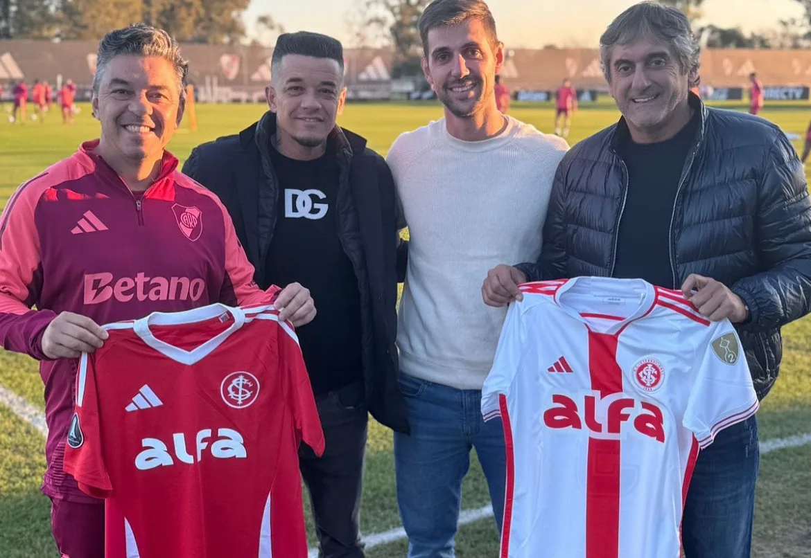 D'Alessandro se encontra com Gallardo e fala sobre últimos dias: 
