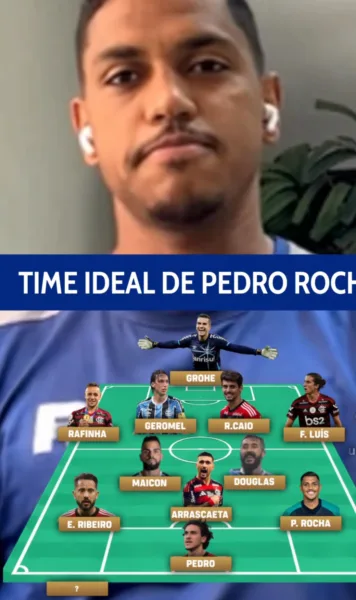 Em alta na Série B, Pedro Rocha monta seleção ideal da carreira com vários ex-jogadores do Grêmio