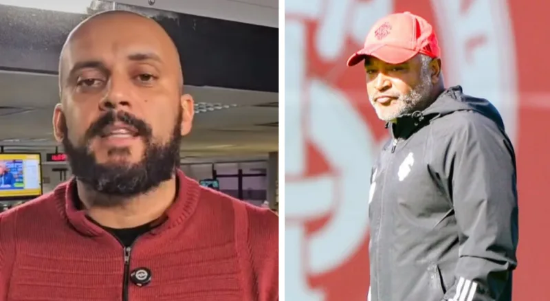 Roger faz trabalho "horroroso" no Inter e não é criticado como Renato era, diz repórter Roger faz trabalho "horroroso" no Inter e não é criticado como Renato era, diz repórter