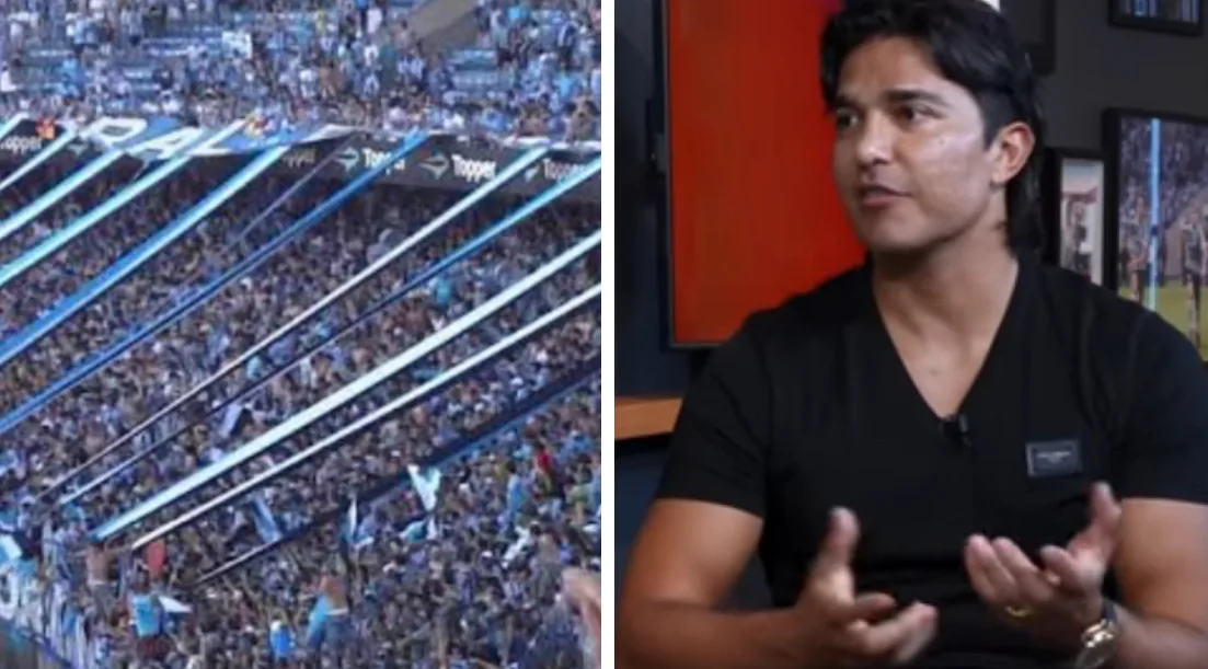O fator específico da torcida do Grêmio que motivou Marcelo Moreno a jogar no clube Marcelo Moreno jogou no Grêmio