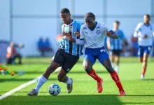Jogadores do Grêmio Sub-20