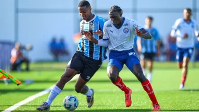 Jogadores do Grêmio Sub-20
