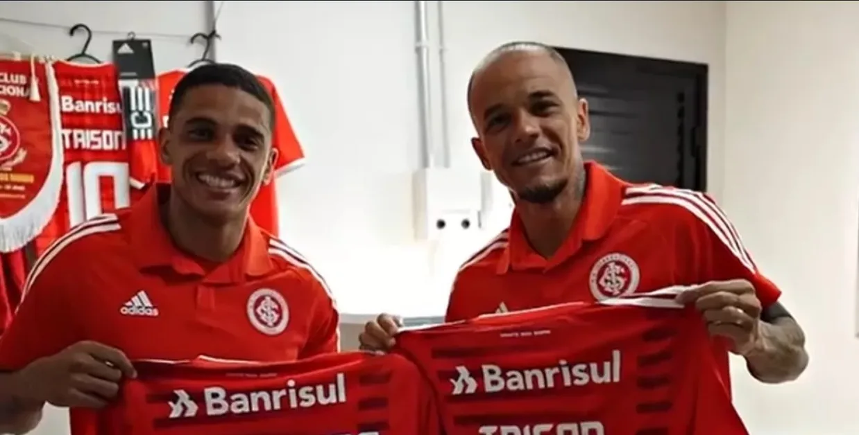 Informações sobre Taison e a possibilidade de uma nova volta ao Inter Taison e D'Alessandro, juntos no Inter