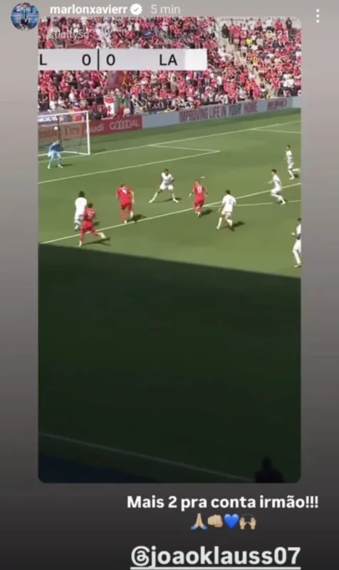 Centroavante observado pelo Grêmio marca hat-trick e é mencionado por Marlon na web